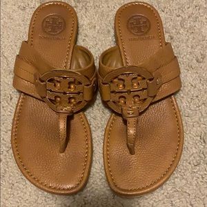 Tan Tory Burch sandals